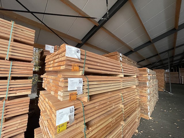 Ca. 84x douglas design- triple- deens profiel, 22x142mm, lengte 300cm - afbeelding 4 van  4