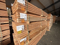 Ca. 84x douglas design- triple- deens profiel, 22x142mm, lengte 300cm - afbeelding 4 van  5