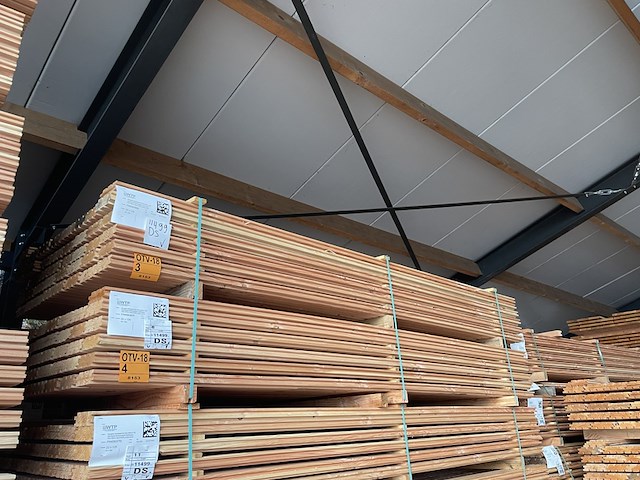 Ca. 84x douglas design- triple- deens profiel, 22x142mm, lengte 300cm - afbeelding 4 van  4