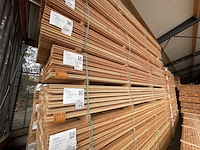 Ca. 84x douglas design- triple- deens profiel, 22x142mm, lengte 400cm - afbeelding 4 van  5