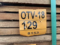 Ca. 84x douglas design- triple- deens profiel, 22x142mm, lengte 400cm - afbeelding 5 van  5