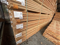 Ca. 84x douglas design- triple- deens profiel, 22x142mm, lengte 400cm - afbeelding 4 van  5