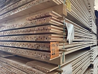 Ca. 84x douglas design/triple/deens profiel, 22x142mm, lengte 300cm - afbeelding 4 van  4