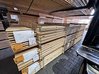 Ca. 84x douglas design/triple/deens profiel, 22x142mm, lengte 400cm - afbeelding 4 van  4