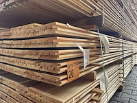 Ca. 84x douglas design/triple/deens profiel, 22x142mm, lengte 400cm - afbeelding 4 van  4