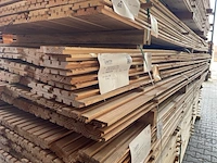 Ca. 84x douglas design/triple/deens profiel, 22x142mm, lengte 400cm - afbeelding 4 van  4