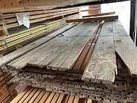 Ca. 84x douglas design/triple/deens profiel, 22x142mm, lengte 400cm - afbeelding 1 van  3