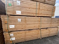 Ca. 84x douglas planken fijnbezaagd, 25x150mm, lengte 400cm - afbeelding 4 van  4