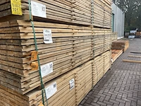 Ca. 84x douglas planken fijnbezaagd, 25x150mm, lengte 400cm - afbeelding 4 van  4