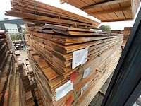 Ca. 84x douglas wisselsponning/halfhoutsrabat, 18x190mm, lengte 500cm - afbeelding 2 van  3