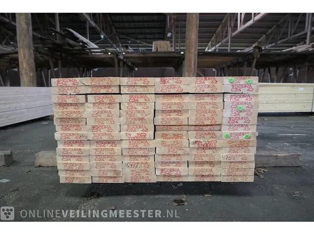 Ca. 84x vuren balk - afbeelding 3 van  8