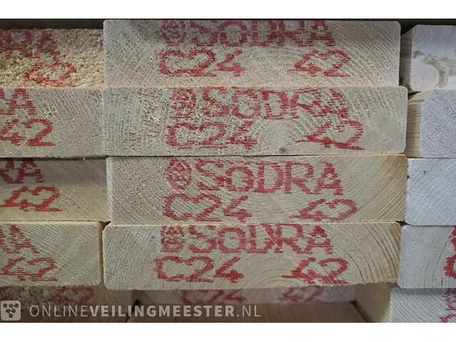 Ca. 84x vuren balk - afbeelding 5 van  8