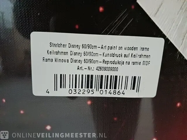 Ca. 85x afbeeldingen op canvas, star wars - afbeelding 2 van  3