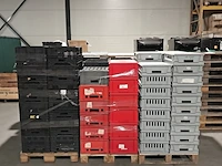 Ca. 85x diverse kunststof stapelbakken - afbeelding 1 van  11