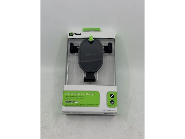 Ca. 85x fast wireless car charger behello, behwic003 - afbeelding 1 van  3