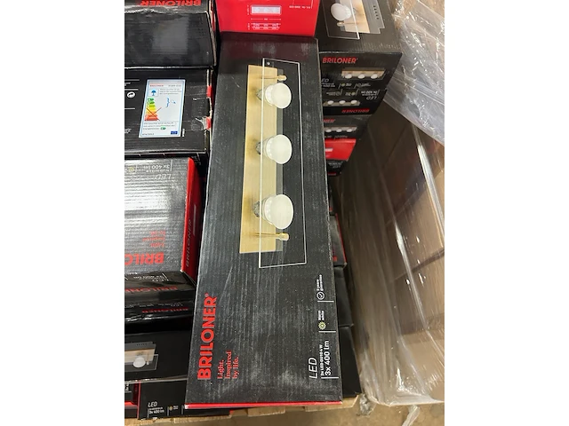 Ca. 85x led plafondlamp 3-lichts briloner - afbeelding 2 van  4