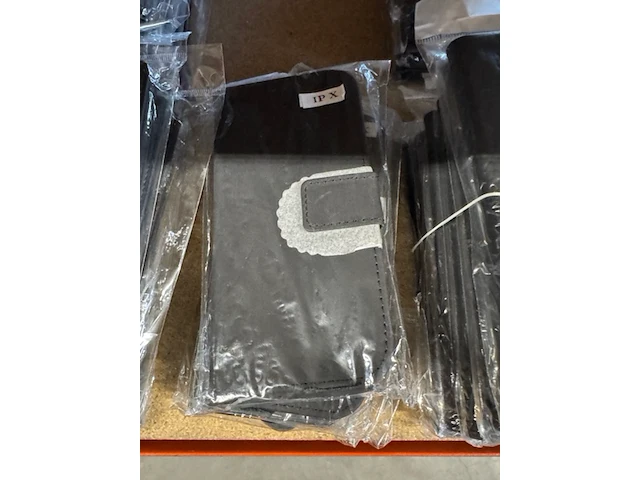 Ca. 85x telefoonhoesje, zwart en bruin - afbeelding 3 van  12