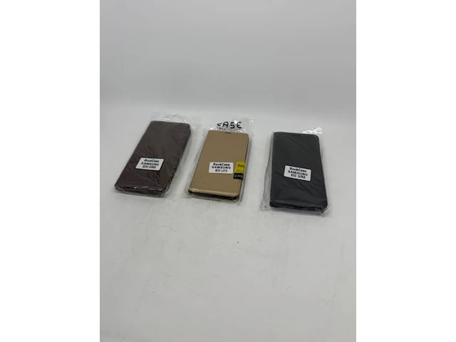 Ca. 85x telefoonhoesje, zwart en bruin - afbeelding 1 van  12
