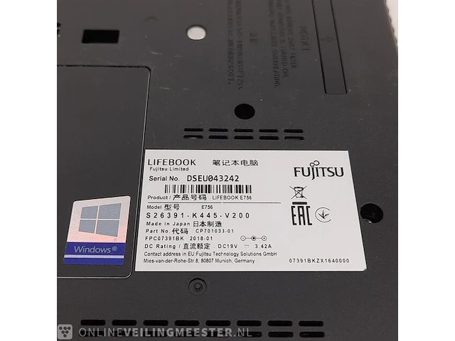 Ca. 87x laptop hp/fujitsu - afbeelding 21 van  21