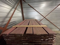 Ca. 87x purple heart planken geschaafd, 21x120mm, lengte 185cm - afbeelding 1 van  3