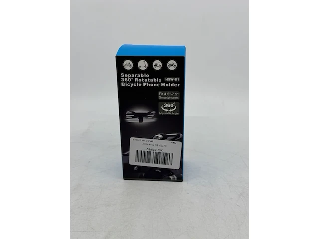 Ca. 87x telefoonhouder voor fiets, hsw-b1, zwart - afbeelding 1 van  6