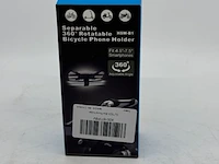 Ca. 87x telefoonhouder voor fiets, hsw-b1, zwart - afbeelding 1 van  6