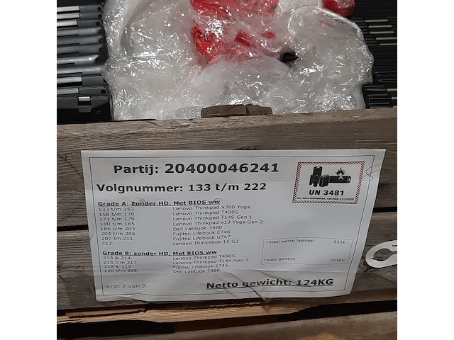 Ca. 88x laptop, o.a. lenovo/fujitsu - afbeelding 11 van  11