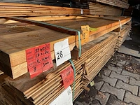 Ca. 8x douglas balken geschaafd, 35x180mm, lengte 300cm - afbeelding 2 van  3