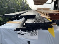 Ca. 8x douglas triple rhombus zwarte kern, 22x142mm, lengte 500cm - afbeelding 2 van  3
