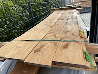 Ca. 8x douglas veer en groef, 18x190mm, lengte 300cm - afbeelding 1 van  3