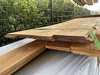 Ca. 8x douglas veer en groef, 18x190mm, lengte 300cm - afbeelding 3 van  3