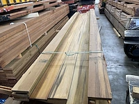 Ca. 8x ipé planken geschaafd, 21x145mm - afbeelding 1 van  3