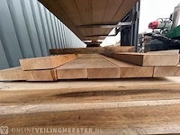 Ca. 8x oregon pine hardhouten planken fijnbezaagd, 50x150mm, lengte 365cm - afbeelding 3 van  4