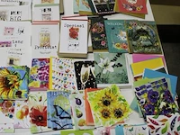 Ca. 900 wenskaarten in doos w.o. abraham. sara, geboorte, verjaardag, baby, nieuwe baan, verjaardag op leef... - afbeelding 4 van  5