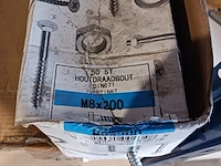 Ca. 900x houtdraaibout, m8x200 - afbeelding 3 van  7