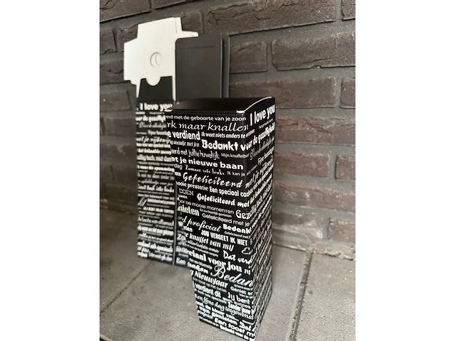 Ca. 900x luxe wijndoos cadeauverpakking | wijndozen, zwart - afbeelding 3 van  4