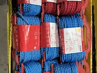 Ca. 90x bundels touw, bauhaus, blauw/rood - afbeelding 2 van  8