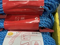 Ca. 90x bundels touw, bauhaus, blauw/rood - afbeelding 6 van  8