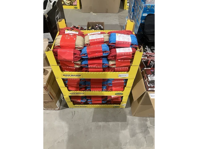 Ca. 90x bundels touw, bauhaus, verschillende soorten, verschillende kleuren - afbeelding 1 van  9