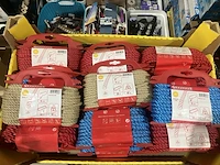 Ca. 90x bundels touw, bauhaus, verschillende soorten, verschillende kleuren - afbeelding 2 van  9