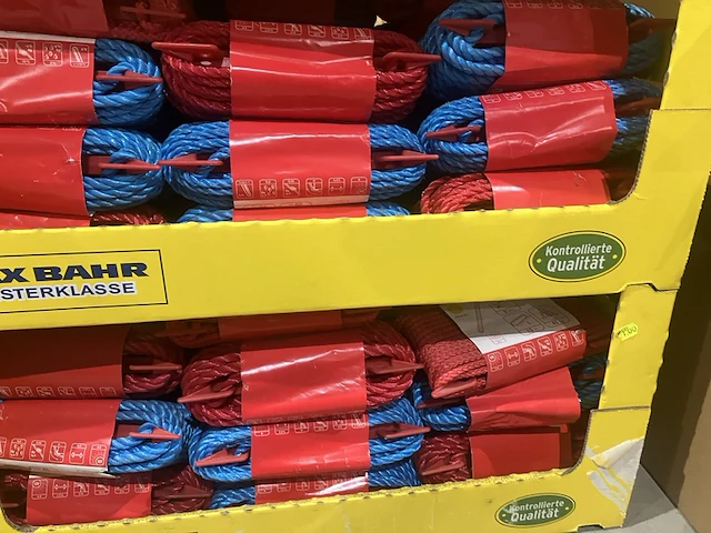 Ca. 90x bundels touw, bauhaus, verschillende soorten, verschillende kleuren - afbeelding 8 van  9