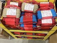 Ca. 90x bundels touw, bauhaus, verschillende soorten, verschillende kleuren - afbeelding 9 van  9