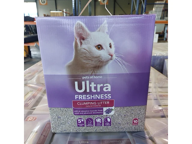 Ca. 90x kattenbakvulling, pets at home, ultra freshness 10 l - afbeelding 2 van  3
