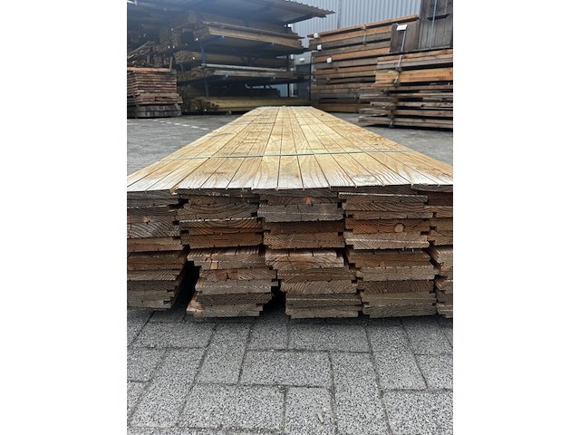 Ca. 90x zweeds rabat | douglas , 1,2/2,7 x 19,5 x 500 cm - afbeelding 2 van  2