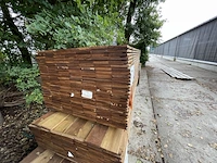 Ca. 91x guyana ipé planken geschaafd, 16x140mm, lengte 150cm - afbeelding 3 van  3