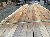 Ca. 92x angelim pedra regels fijnbezaagd, 40x60mm, lengte 6/200cm, 86/250cm - afbeelding 1 van  3