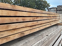 Ca. 92x angelim pedra regels fijnbezaagd, 40x60mm, lengte 6/200cm, 86/250cm - afbeelding 2 van  3