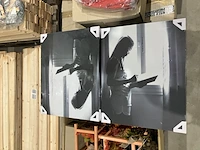 Ca. 92x wood prints - afbeelding 3 van  5