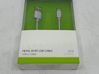 Ca. 95x laadsnoer usb-c soultech, dk037gr - afbeelding 1 van  4
