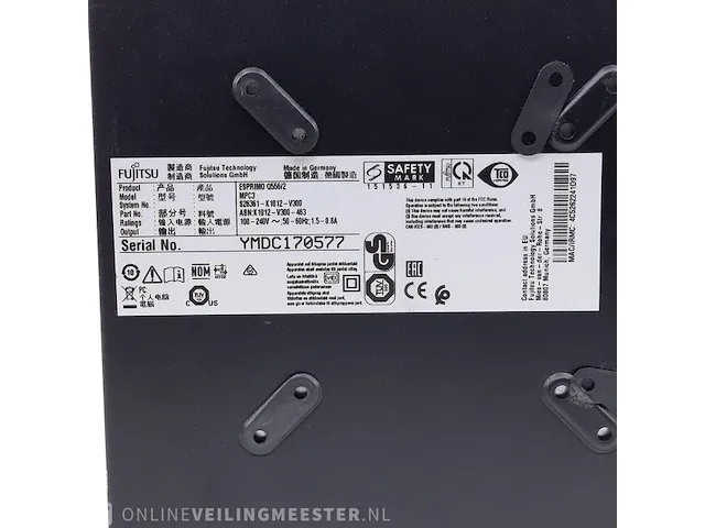 Ca. 97x desktop fujitsu, esprimo q556/2 - afbeelding 8 van  11